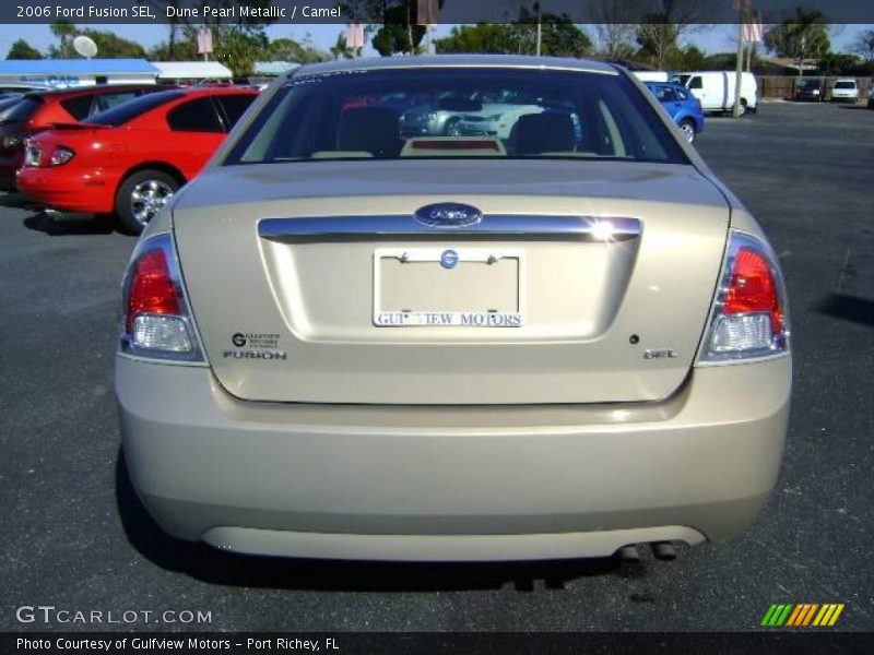 Dune Pearl Metallic / Camel 2006 Ford Fusion SEL