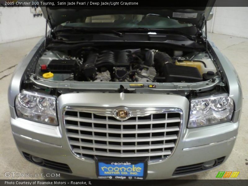 Satin Jade Pearl / Deep Jade/Light Graystone 2005 Chrysler 300 Touring