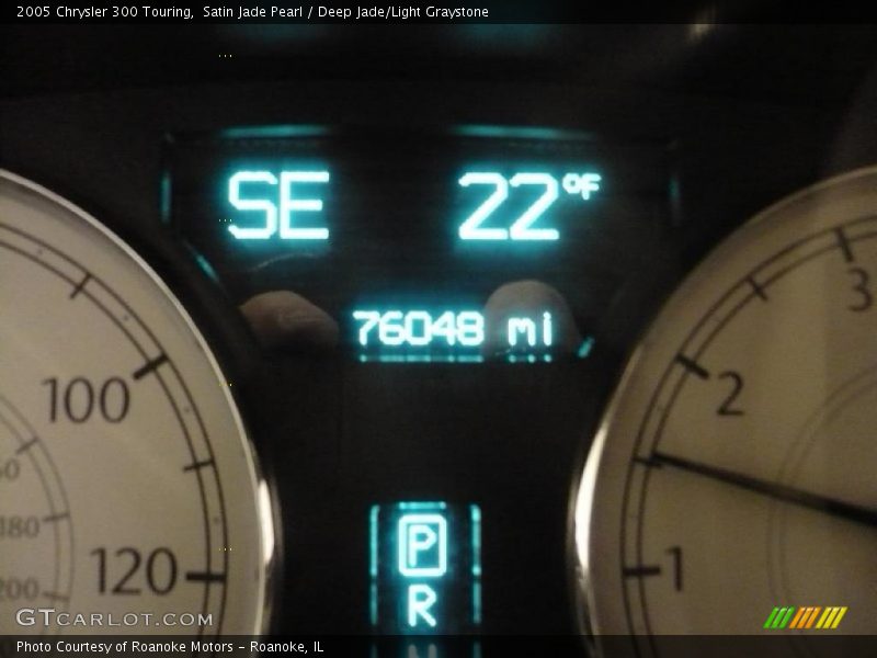 Satin Jade Pearl / Deep Jade/Light Graystone 2005 Chrysler 300 Touring