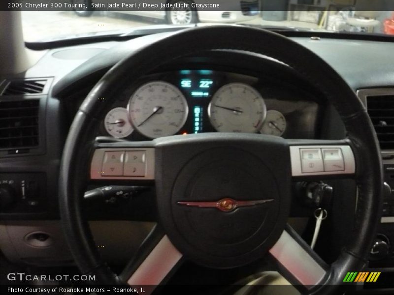 Satin Jade Pearl / Deep Jade/Light Graystone 2005 Chrysler 300 Touring