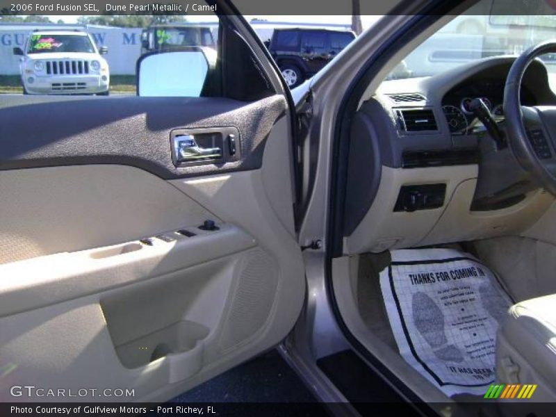 Dune Pearl Metallic / Camel 2006 Ford Fusion SEL