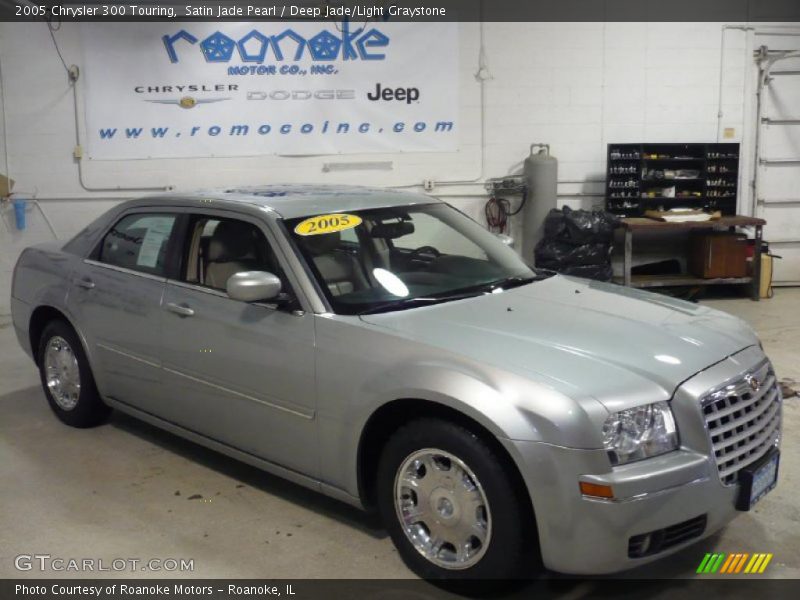 Satin Jade Pearl / Deep Jade/Light Graystone 2005 Chrysler 300 Touring