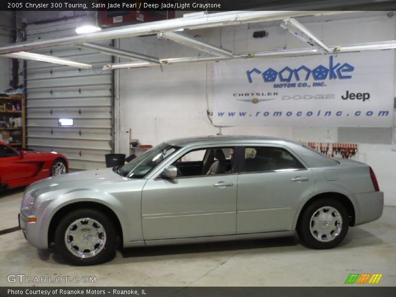 Satin Jade Pearl / Deep Jade/Light Graystone 2005 Chrysler 300 Touring