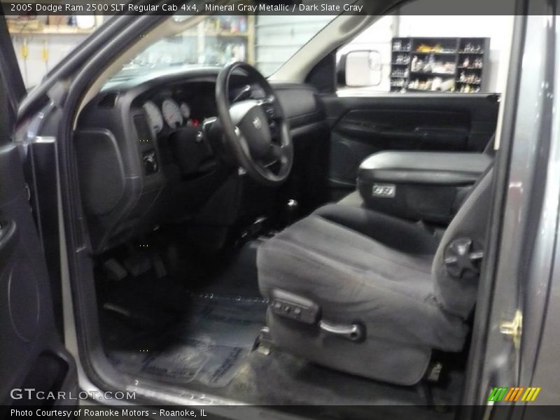 Mineral Gray Metallic / Dark Slate Gray 2005 Dodge Ram 2500 SLT Regular Cab 4x4