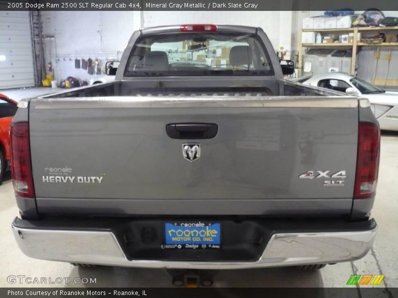 Mineral Gray Metallic / Dark Slate Gray 2005 Dodge Ram 2500 SLT Regular Cab 4x4