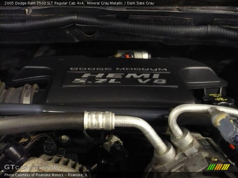 Mineral Gray Metallic / Dark Slate Gray 2005 Dodge Ram 2500 SLT Regular Cab 4x4