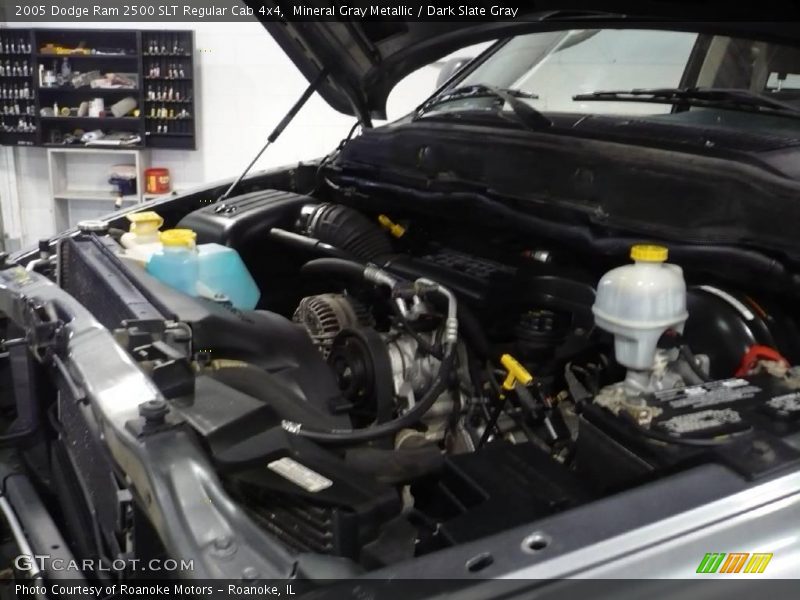 Mineral Gray Metallic / Dark Slate Gray 2005 Dodge Ram 2500 SLT Regular Cab 4x4