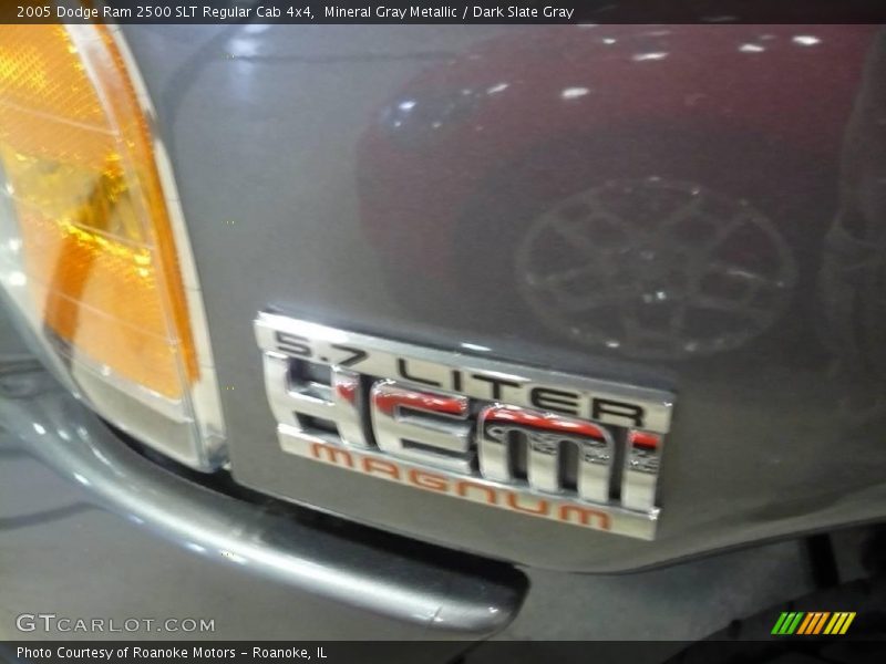 Mineral Gray Metallic / Dark Slate Gray 2005 Dodge Ram 2500 SLT Regular Cab 4x4