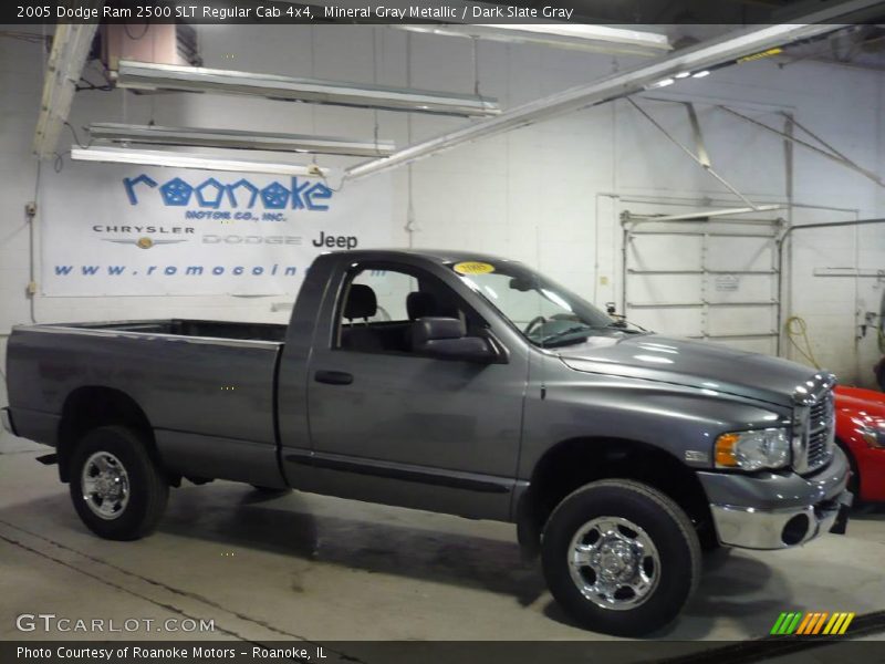Mineral Gray Metallic / Dark Slate Gray 2005 Dodge Ram 2500 SLT Regular Cab 4x4