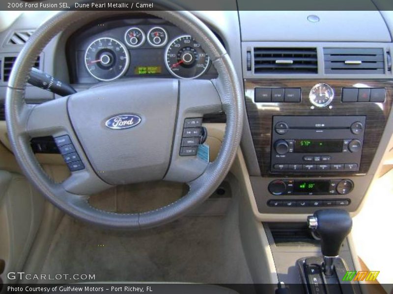 Dune Pearl Metallic / Camel 2006 Ford Fusion SEL