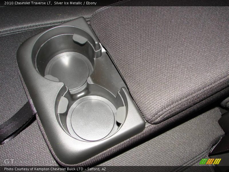 Silver Ice Metallic / Ebony 2010 Chevrolet Traverse LT