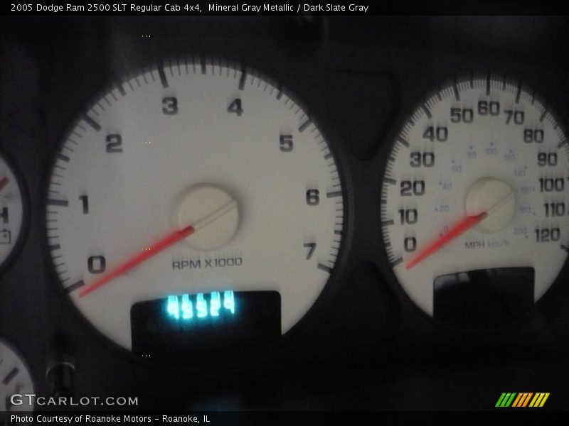 Mineral Gray Metallic / Dark Slate Gray 2005 Dodge Ram 2500 SLT Regular Cab 4x4