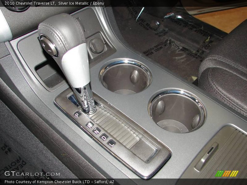 Silver Ice Metallic / Ebony 2010 Chevrolet Traverse LT