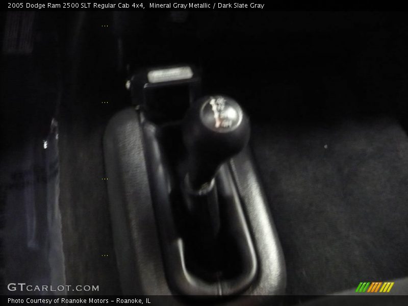 Mineral Gray Metallic / Dark Slate Gray 2005 Dodge Ram 2500 SLT Regular Cab 4x4