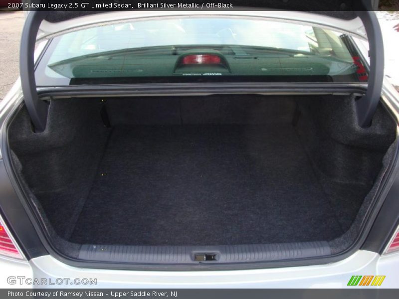 Brilliant Silver Metallic / Off-Black 2007 Subaru Legacy 2.5 GT Limited Sedan