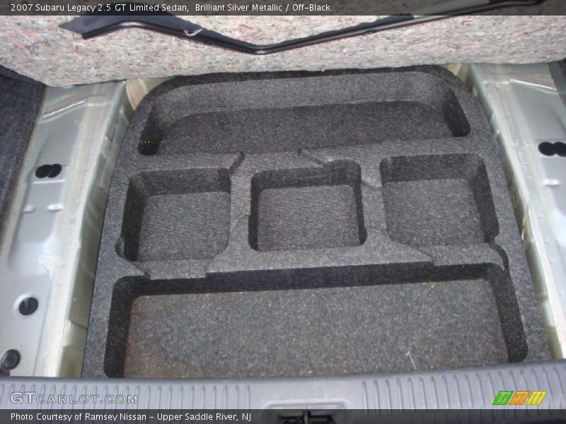 Brilliant Silver Metallic / Off-Black 2007 Subaru Legacy 2.5 GT Limited Sedan