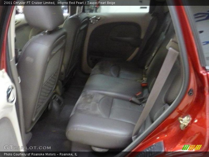 Inferno Red Pearl / Taupe/Pearl Beige 2001 Chrysler PT Cruiser Limited
