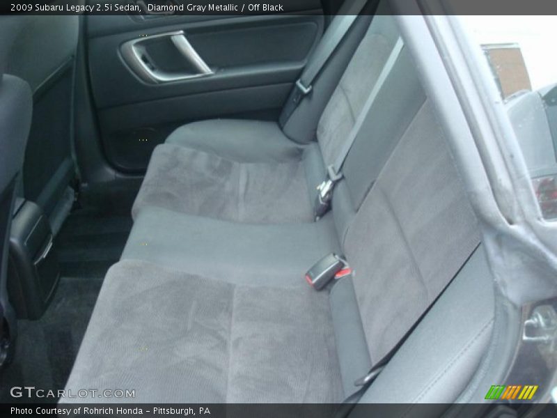 Diamond Gray Metallic / Off Black 2009 Subaru Legacy 2.5i Sedan