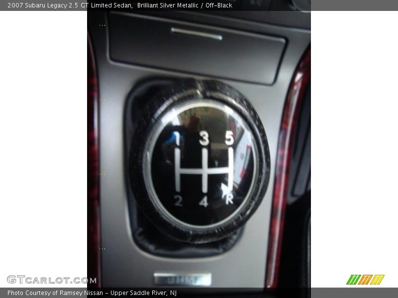 Brilliant Silver Metallic / Off-Black 2007 Subaru Legacy 2.5 GT Limited Sedan