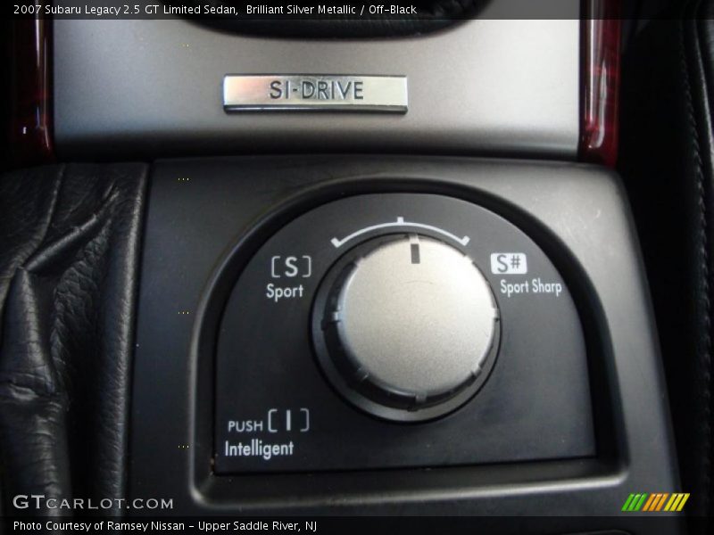 Brilliant Silver Metallic / Off-Black 2007 Subaru Legacy 2.5 GT Limited Sedan