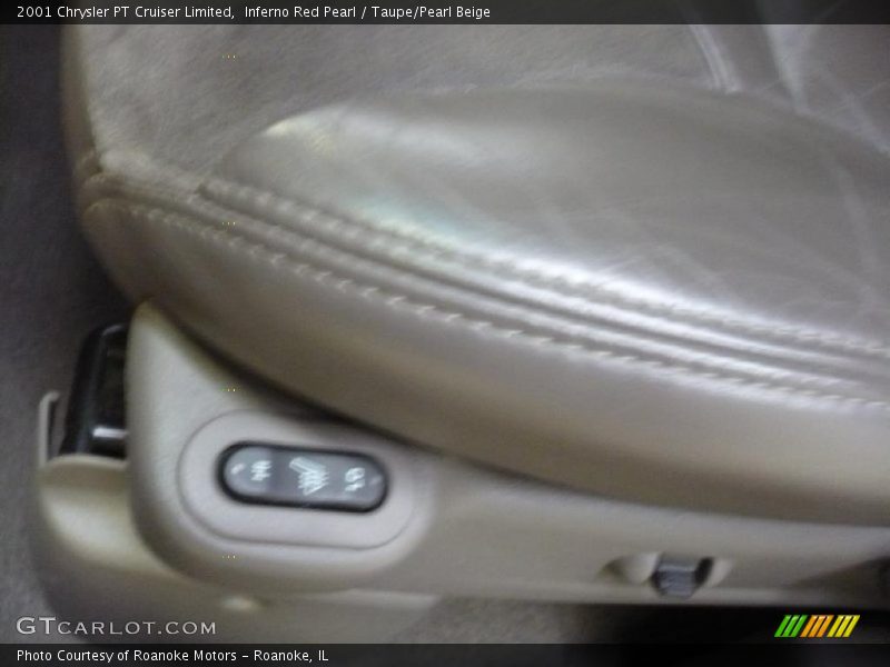 Inferno Red Pearl / Taupe/Pearl Beige 2001 Chrysler PT Cruiser Limited