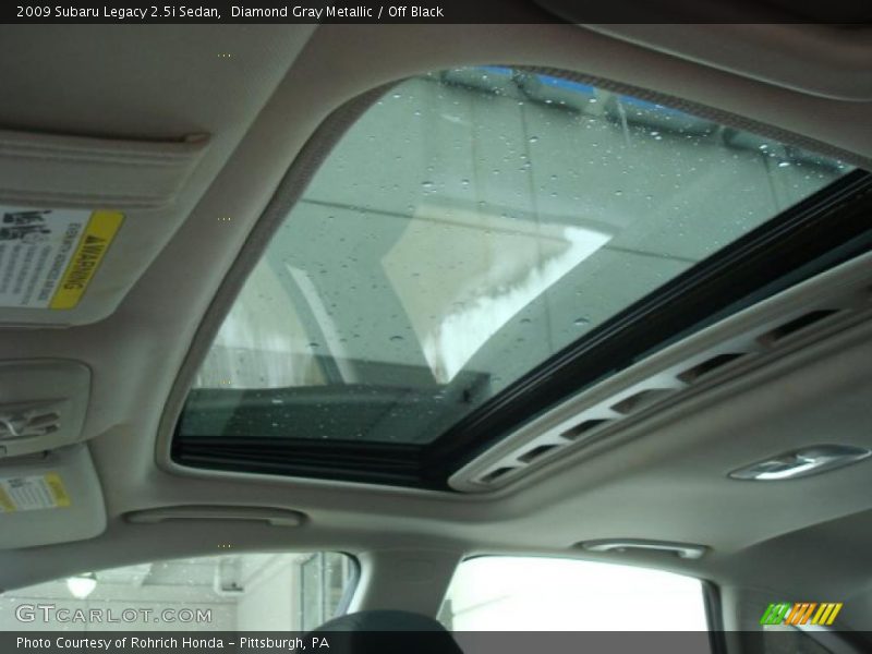 Diamond Gray Metallic / Off Black 2009 Subaru Legacy 2.5i Sedan
