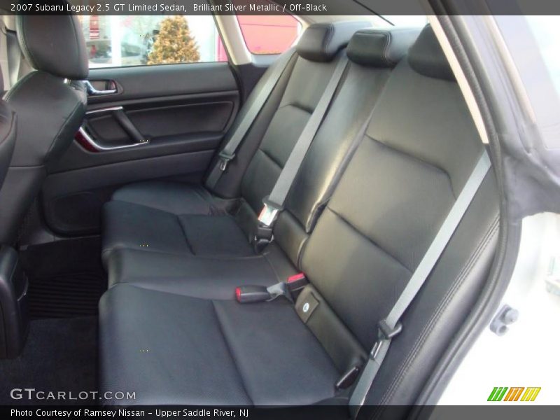 Brilliant Silver Metallic / Off-Black 2007 Subaru Legacy 2.5 GT Limited Sedan