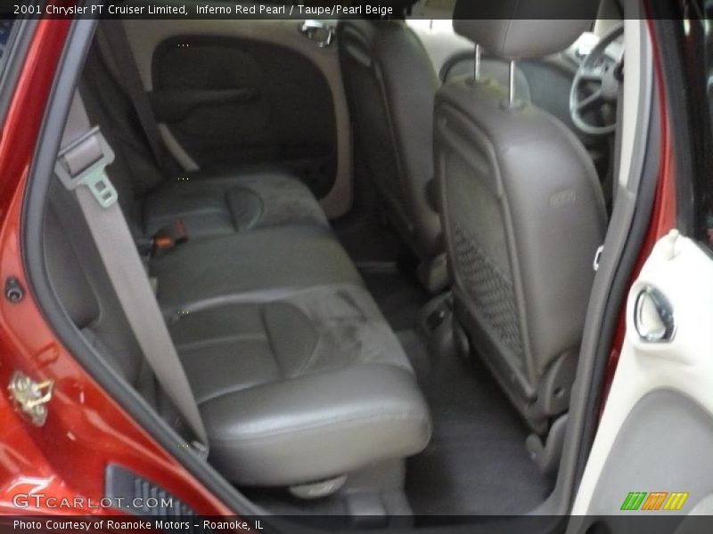 Inferno Red Pearl / Taupe/Pearl Beige 2001 Chrysler PT Cruiser Limited