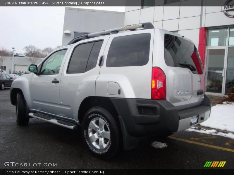 Silver Lightning / Graphite/Steel 2009 Nissan Xterra S 4x4