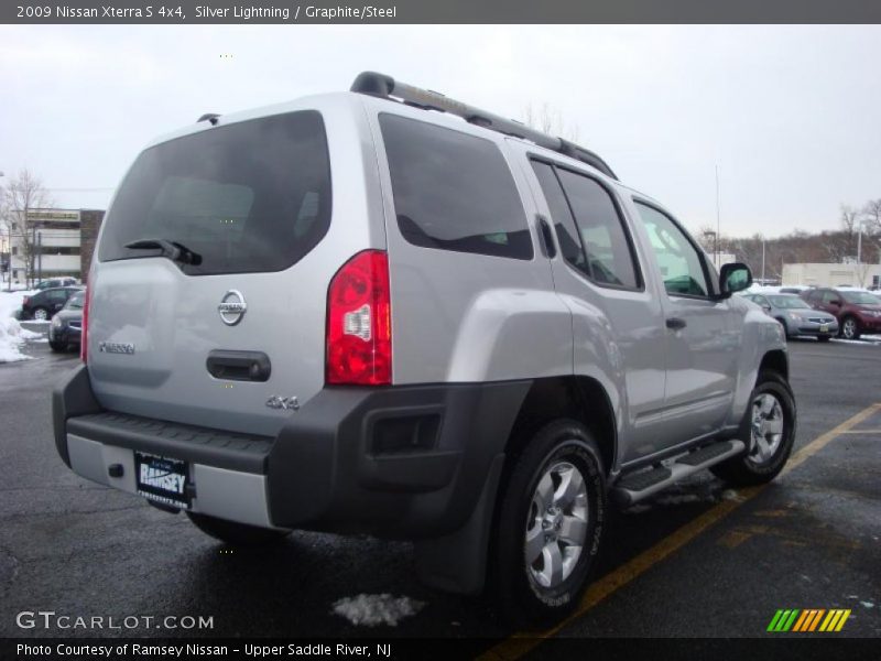 Silver Lightning / Graphite/Steel 2009 Nissan Xterra S 4x4