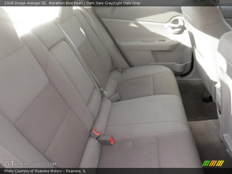 Marathon Blue Pearl / Dark Slate Gray/Light Slate Gray 2008 Dodge Avenger SE