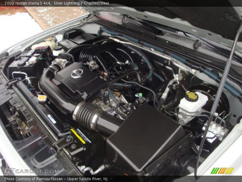Silver Lightning / Graphite/Steel 2009 Nissan Xterra S 4x4