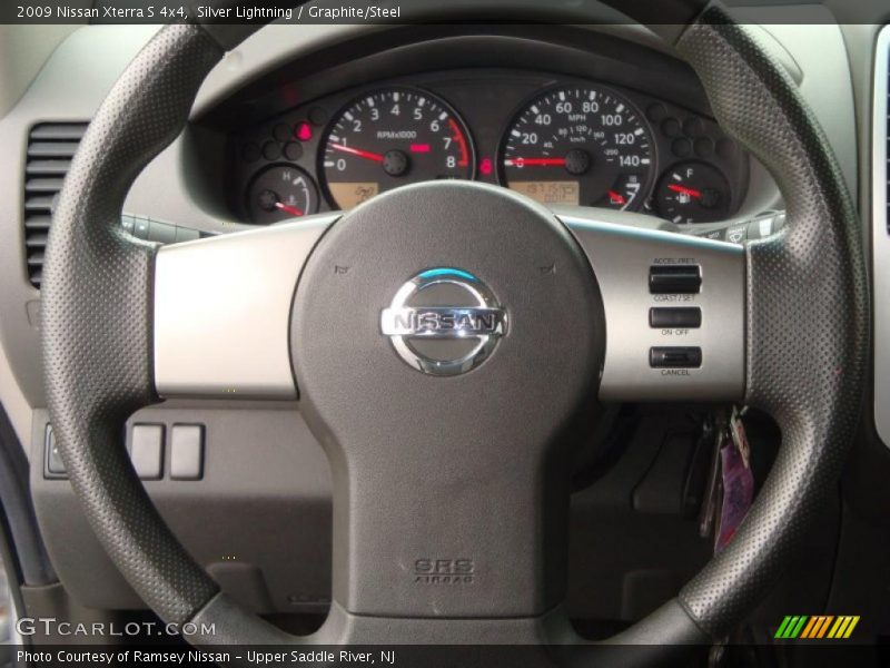 Silver Lightning / Graphite/Steel 2009 Nissan Xterra S 4x4