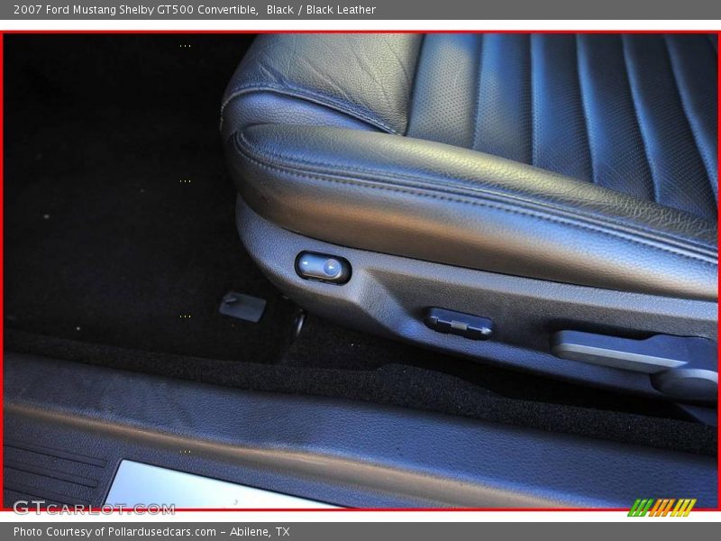 Black / Black Leather 2007 Ford Mustang Shelby GT500 Convertible