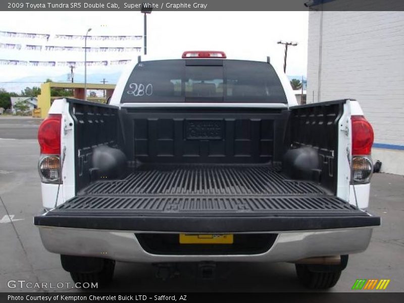 Super White / Graphite Gray 2009 Toyota Tundra SR5 Double Cab