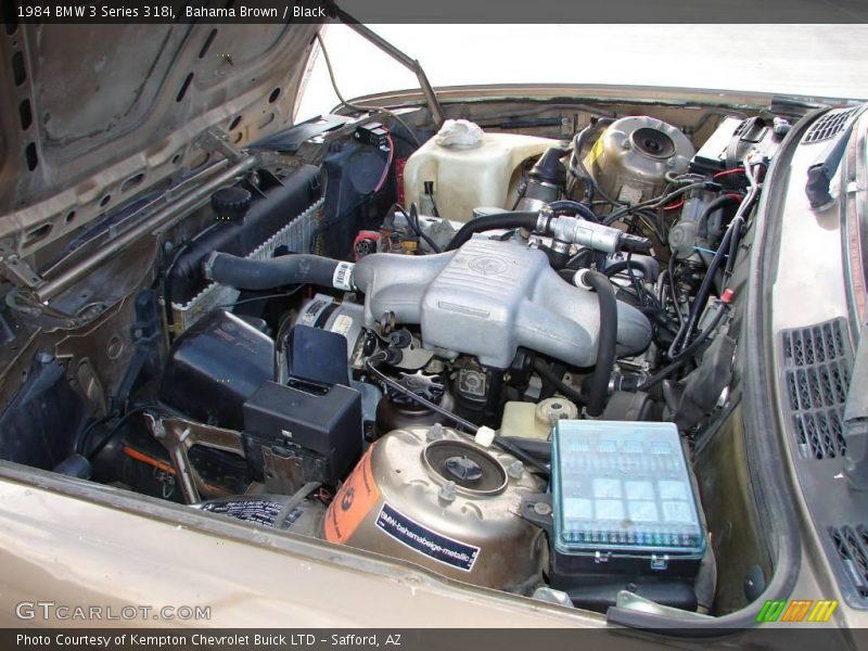 Bahama Brown / Black 1984 BMW 3 Series 318i