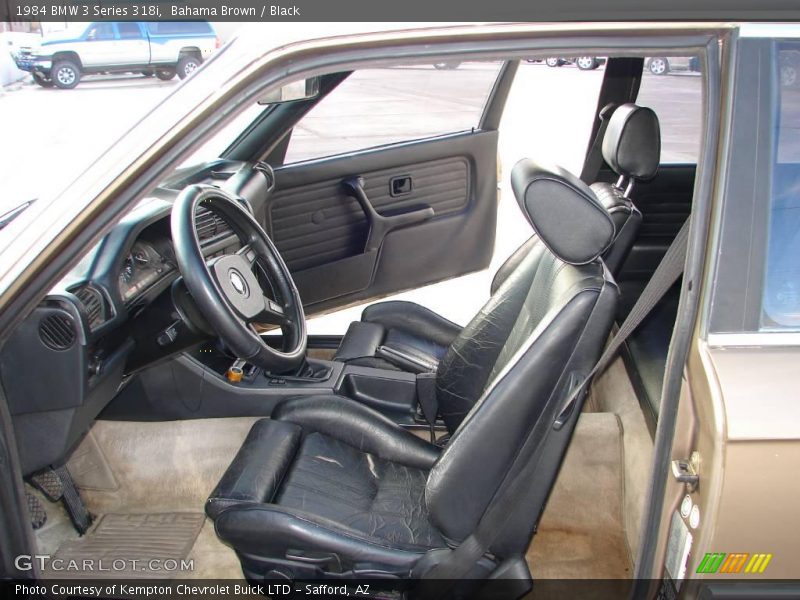 Bahama Brown / Black 1984 BMW 3 Series 318i