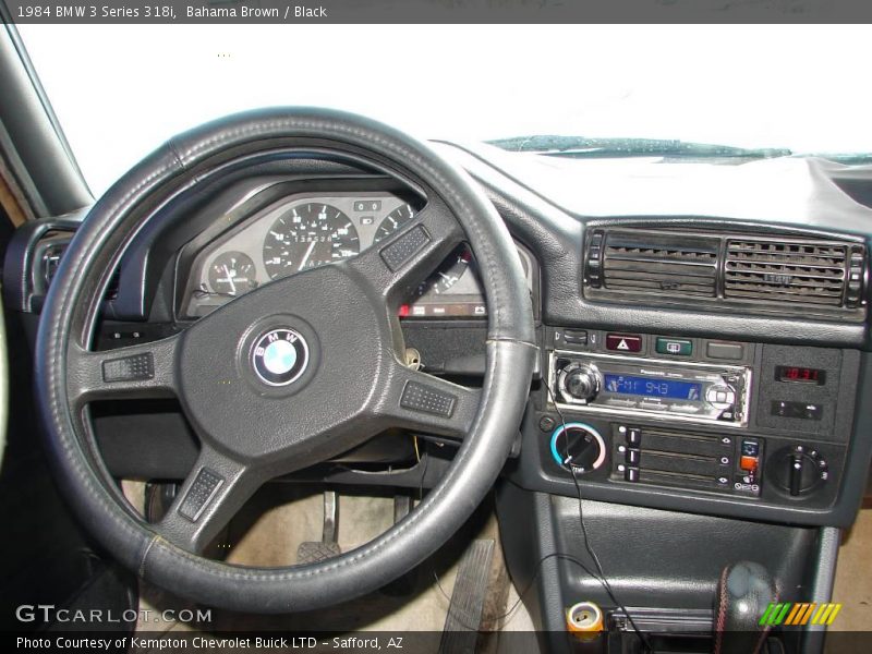 Bahama Brown / Black 1984 BMW 3 Series 318i