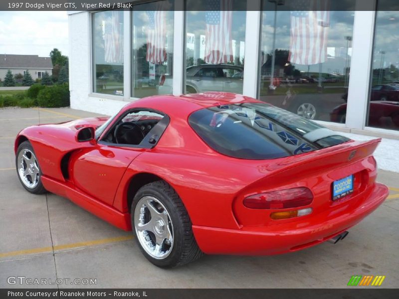 Viper Red / Black 1997 Dodge Viper GTS