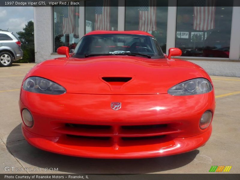 Viper Red / Black 1997 Dodge Viper GTS