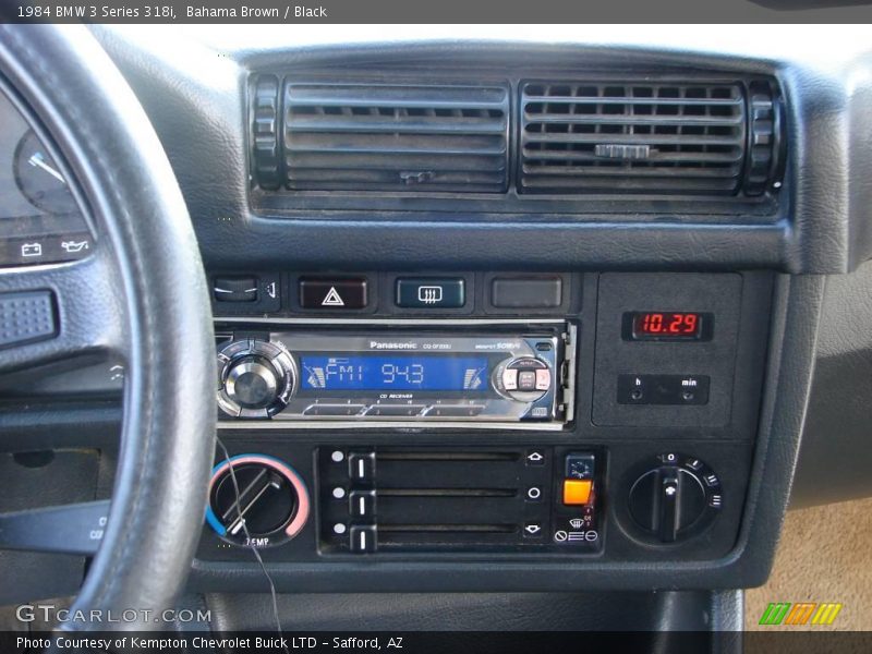 Bahama Brown / Black 1984 BMW 3 Series 318i