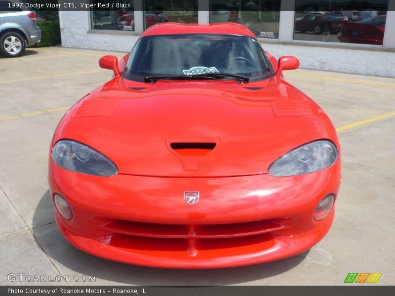 Viper Red / Black 1997 Dodge Viper GTS