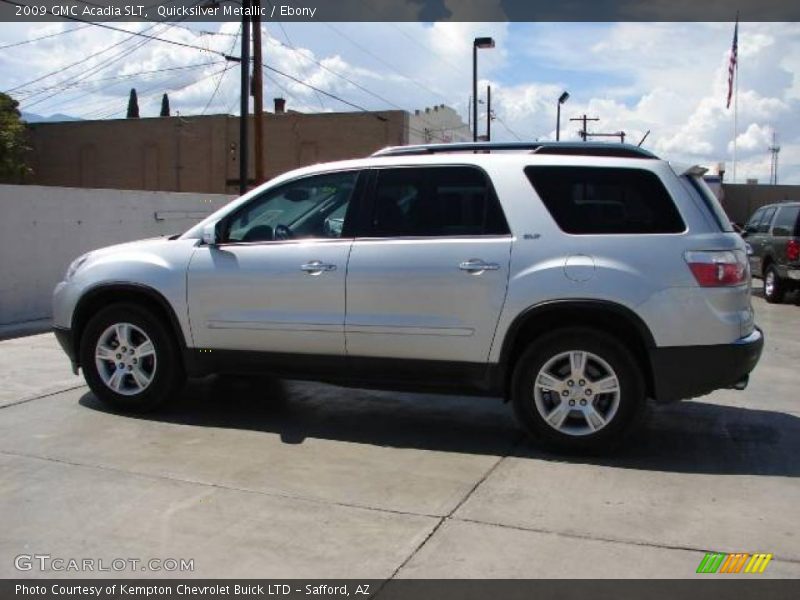 Quicksilver Metallic / Ebony 2009 GMC Acadia SLT