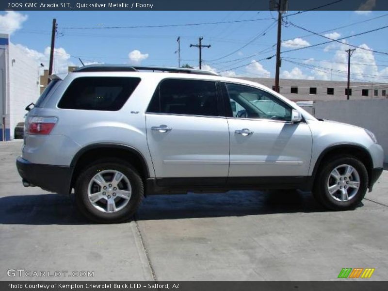 Quicksilver Metallic / Ebony 2009 GMC Acadia SLT