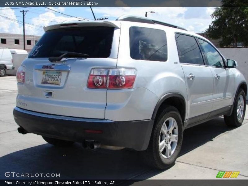 Quicksilver Metallic / Ebony 2009 GMC Acadia SLT