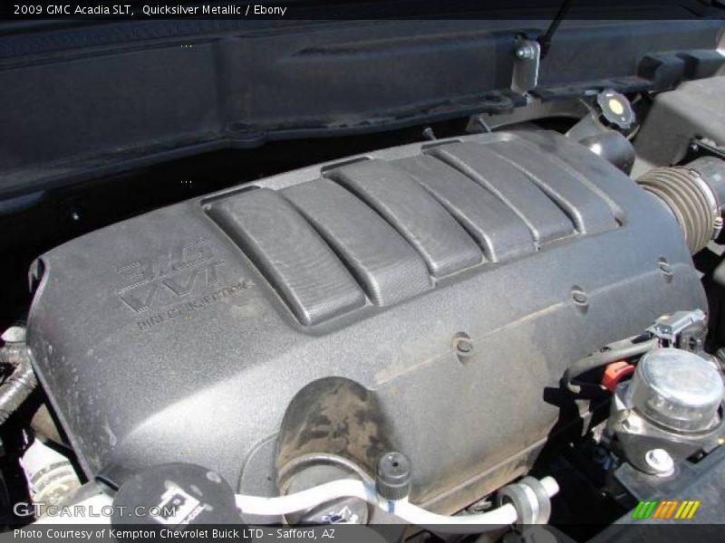 Quicksilver Metallic / Ebony 2009 GMC Acadia SLT