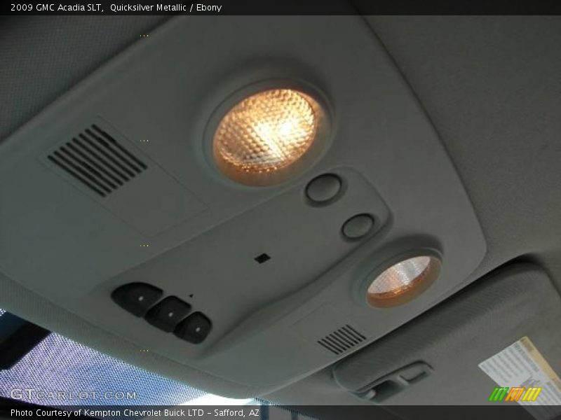 Quicksilver Metallic / Ebony 2009 GMC Acadia SLT