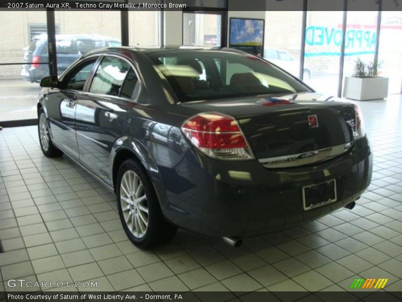 Techno Gray Metallic / Morocco Brown 2007 Saturn Aura XR