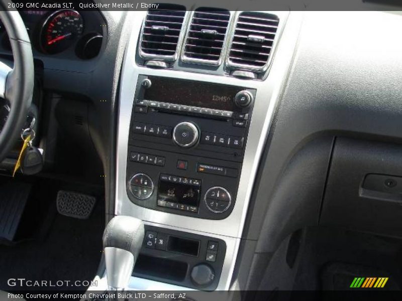 Quicksilver Metallic / Ebony 2009 GMC Acadia SLT