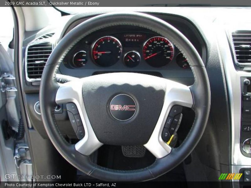 Quicksilver Metallic / Ebony 2009 GMC Acadia SLT